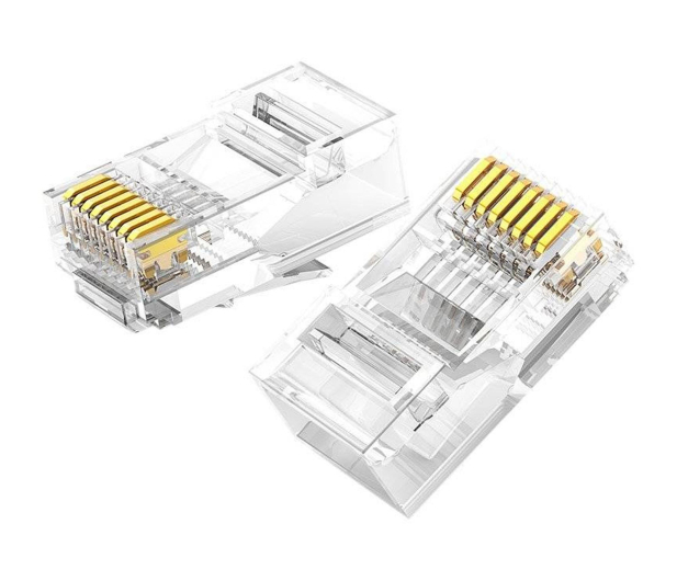 UGREEN Wtyczka RJ45 Cat 6 50961 10-pak przezroczysta - 1501476 - zdjęcie 2